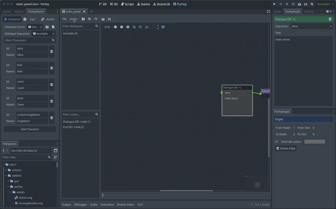 Create a Start Node